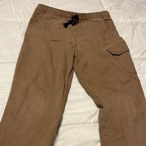 Boys khaki joggers
